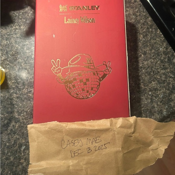 Stanley Shimmering Copper Tumbler with Bold Red Handle - Picture 5 of 5